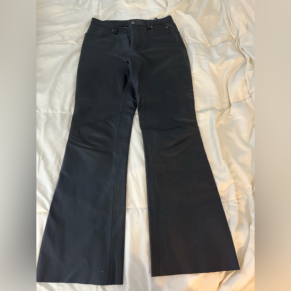 Harley-Davidson Leather Pants. Women's size 6
